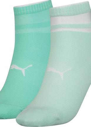 Шкарпетки puma short sock structure 2p women ментоловий жін 35-38