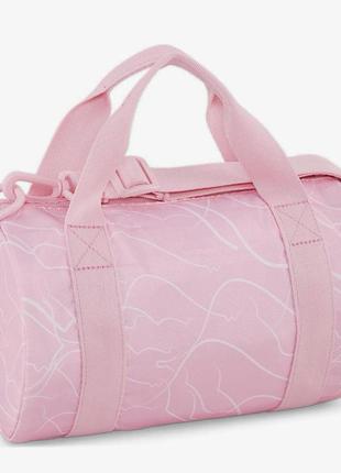 Сумка puma core pop barrel bag 5l рожевий жін 33х37х12 см
