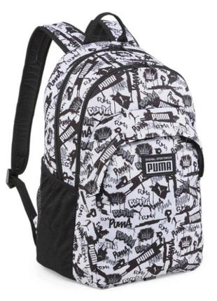 Рюкзак puma academy backpack 19l білий уні 20x37x30 см