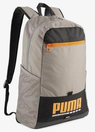 Рюкзак puma plus backpack 21l чорний, сірий уні 32x14x47 см