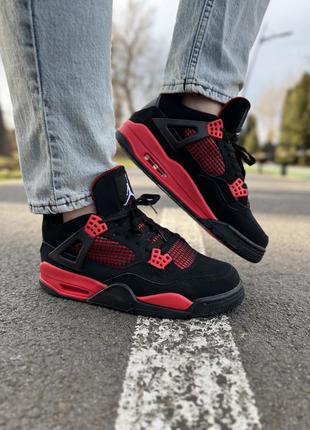 Jordan 4 сrimson red thunder  rbr1088