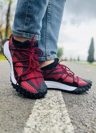 Nike acg mounth low red  rbr1065