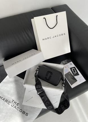 Женская сумка в стиле marc jacobs small camera bag black.