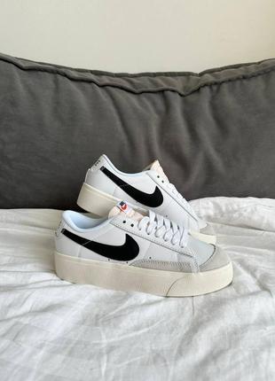 Nike blazer low platform