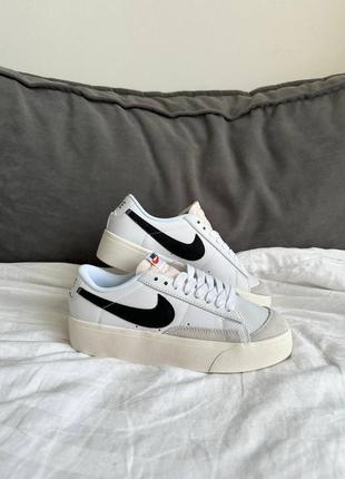 Кроссовки nike blazer low platform