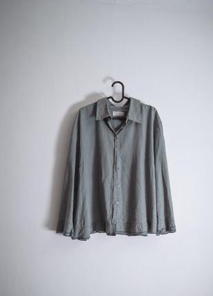 Стильная рубашка женская блуза в стиле бохо этно из натуральной ткани2 фото