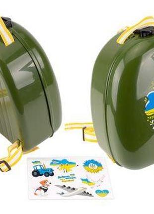 Рюкзак пластиковый "патриот", зеленый2 фото