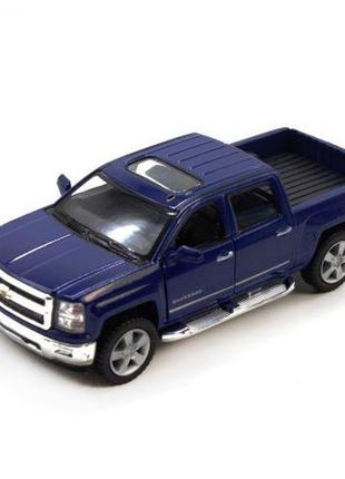 Машинка kinsmart "chevrolet silverado" (синя)