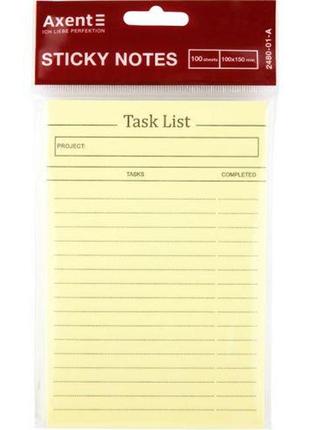 Блок бумаги для заметок "task list"