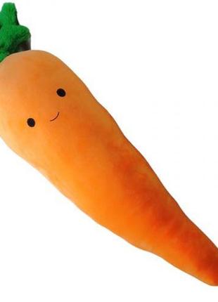 Мʼяка іграшка-обіймашка "морквинка" (100 см)