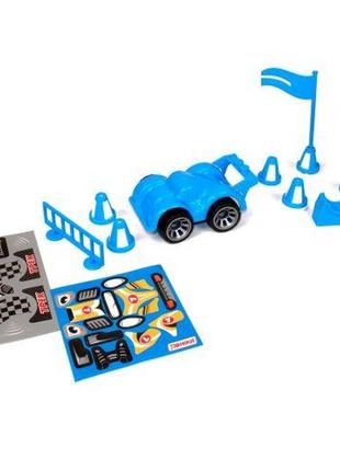 Іграшка-конструктор "автоклуб", 31 деталь (синій)