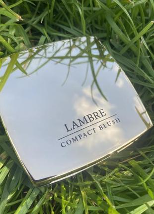 Рум'яна compact blush №8 8 латте lambre