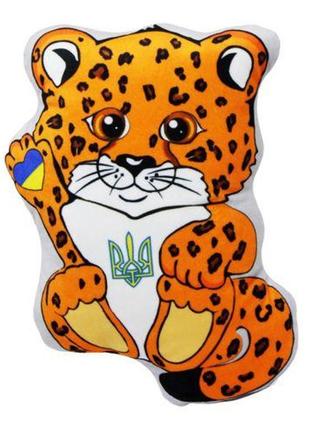 Іграшка-подушка "український леопард"