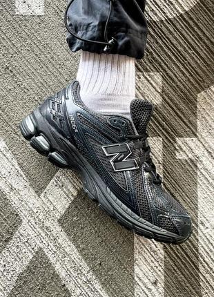 Мужские кроссовки new balance 1906r black metallic silver 41-42-43