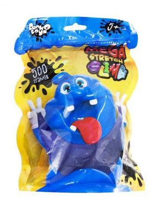 Слайм "mega stretch slime" 500 г укр фиолетовый