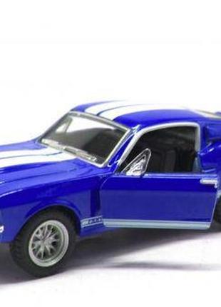 Машинка kinsmart "shelby gt500" (синя)