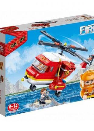 Конструктор "пожежники: вертоліт",306 деталей