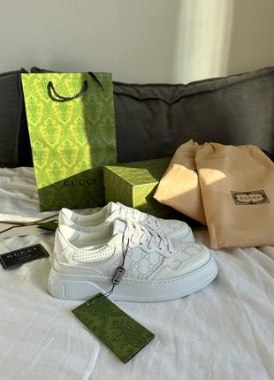 Gucci gg sneakers white