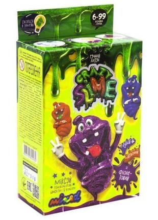 Набір для дослідів "crazy slime - лизун своїми руками" (фіолетовий)