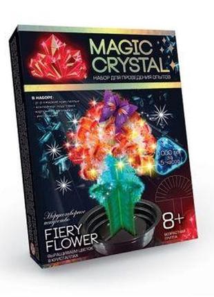 Набір для проведення дослідів "magic crystal" вогняна квітка