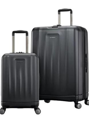 Валіза samsonite ridgeway dark grey 100%policarbonatr