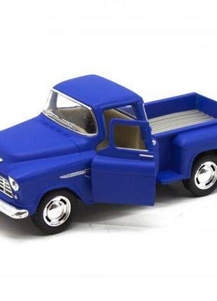 Машинка kinsmart "chevy stepside pick-up" (синя)