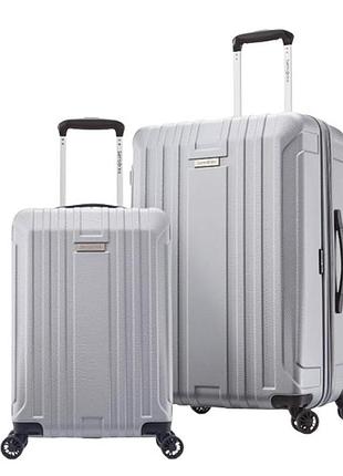 Валіза samsonite new castle silver 100policarbonate