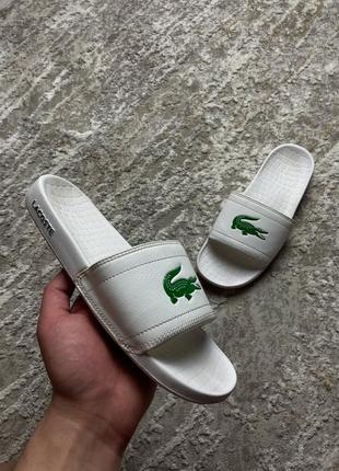 Шлепки lacoste лакоста сланцы