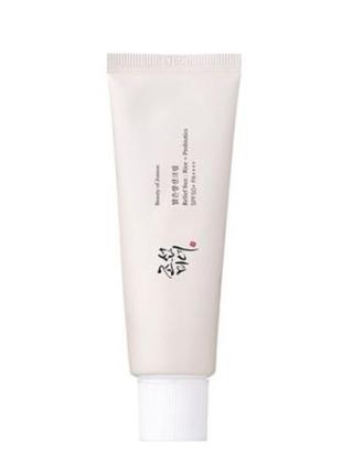 Солнцезащитный крем spf50+ с пробиотиками beauty of joseon