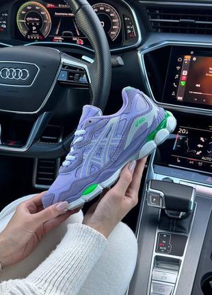 Женские летние кроссовки asics gel - nyc purple