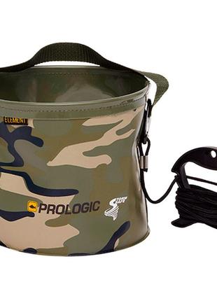 Ведро prologic element camo water bucket medium 6.2l