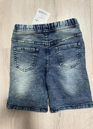 Детские джинсовые шорты на рост 116 см3 фото