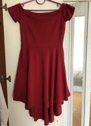 Червоне плаття xs s розмір