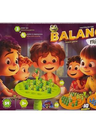 Розвивальна настільна гра "balance frogs" велика дт-бі-07105 balf-02