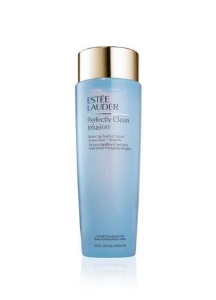 Тоник для нормальной и комбинированной кожи estee lauder perfectly clean infusion balancing essence lotion