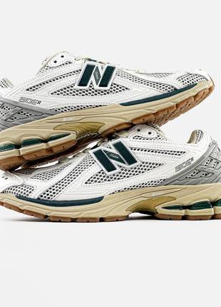 Мужские кроссовки new balance 1906r white green cream 41-42-43-44