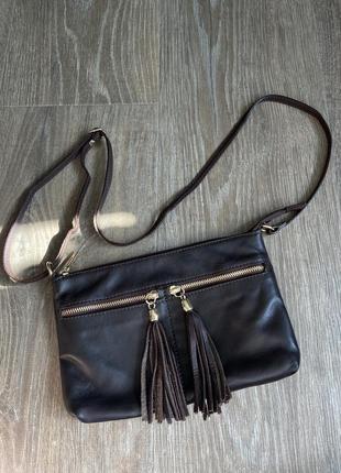 Сумка vera pelle italy 🇮🇹 шкіра