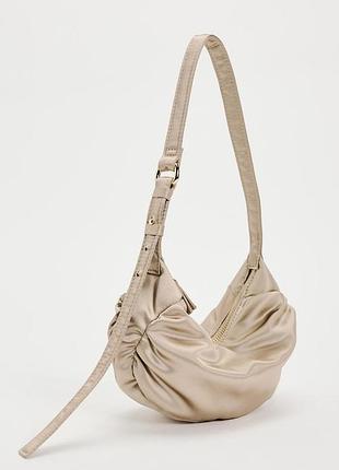 Cатинова сумка zara 6589/3104 фото