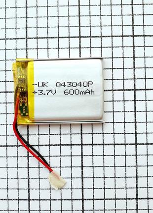 Акумулятор 043040p [42x30x4mm] 3.7v 500 mah для бездротових навушників bluetooth