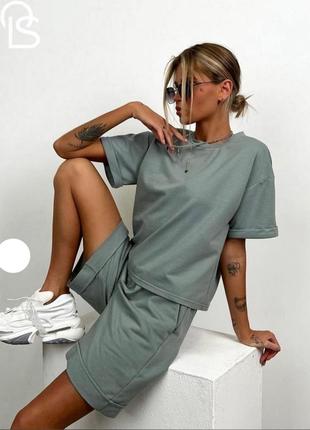 Распродажа костюм шорты и футболка в цветах 💞