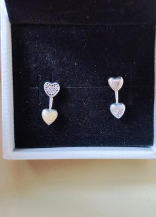 Сережки pandora