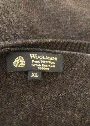 Джемпер чоловічий woolmark 100 % вовна4 фото