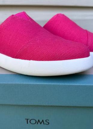 Шлёпки летние текстильные toms сша р.38