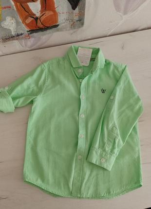 Сорочка дитяча, 4-5 років, 204-110. стильна рубашка lc waikiki1 фото