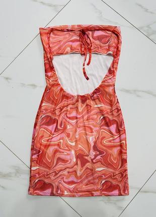 Сукня сарафан літня pritty little thing з відкритою спинкою на розмір м або l2 фото