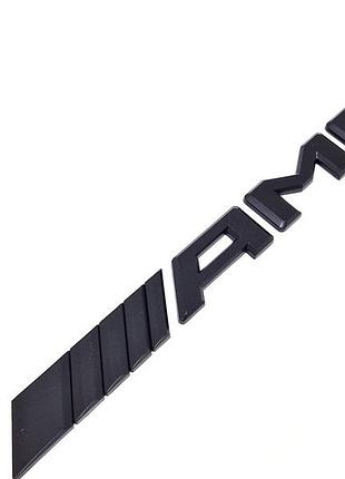 Эмблема amg mercedes надпись матовые