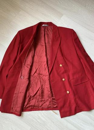 Червоний піджак вінтаж4 фото