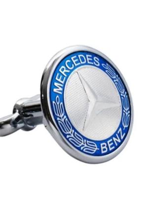 Эмблема  значок mercedes-benz шильдик на капот 43мм