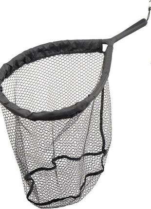 Подсак savage gear pro finezze rubber mesh net new 46x56х65 cm floating