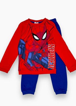 Пижама marvel spider-man для мальчика на рост 92 см1 фото